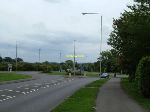 Photo 6"x4" A606 Burley Rd Roundabout Oakham\/SK8509 c2010