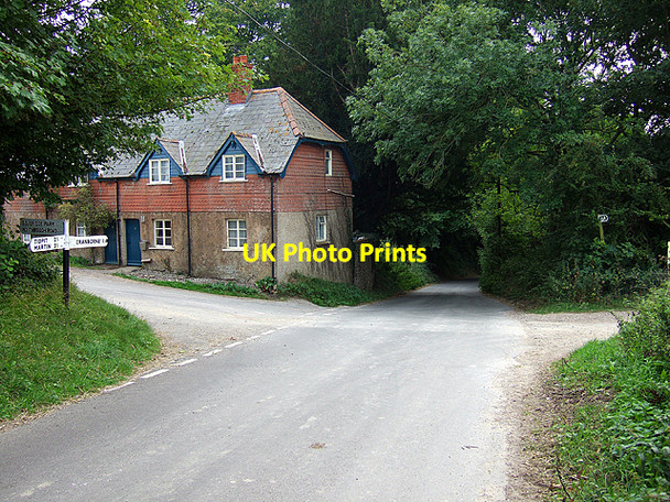 Photo 6"x4" Boveridge road junction Boveridge c2010