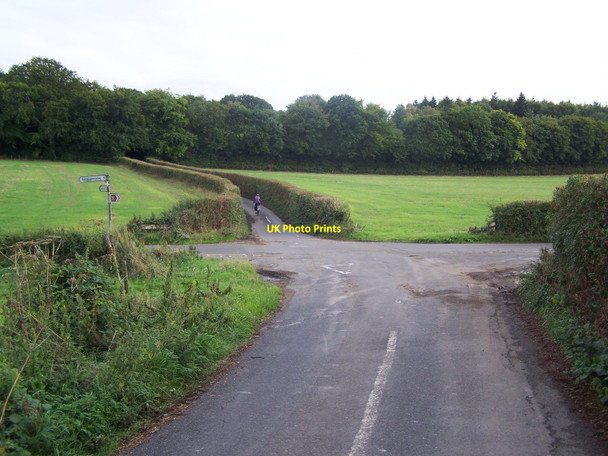 Photo 6"x4" Crossroads Near Milstead Bexon c2010