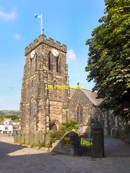 Photo 6"x4" St Michael's Church, Mytholmroyd Hoo Hole c2010