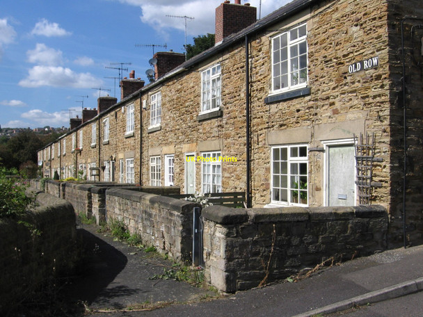 Photo 6"x4" Elsecar - Old Row Elscar c2010