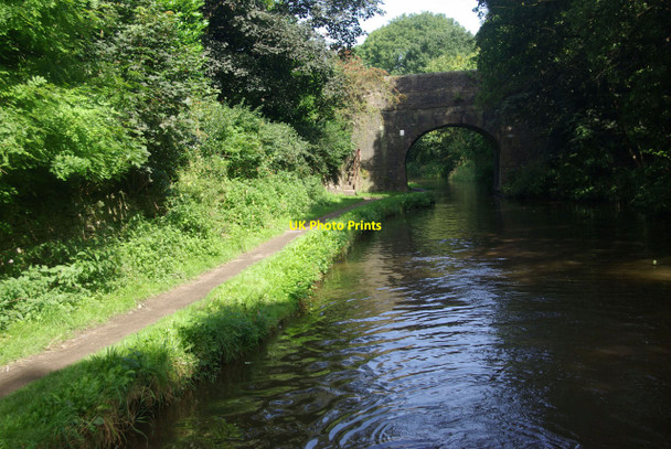 Photo 6"x4" Gilbert Bank Bridge, Peak Forest Canal Romiley c2010