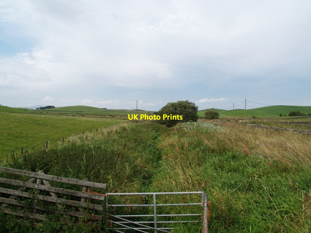 Photo 6"x4" Martinston Burn towards Martinston Moor Balmaclellan c2010