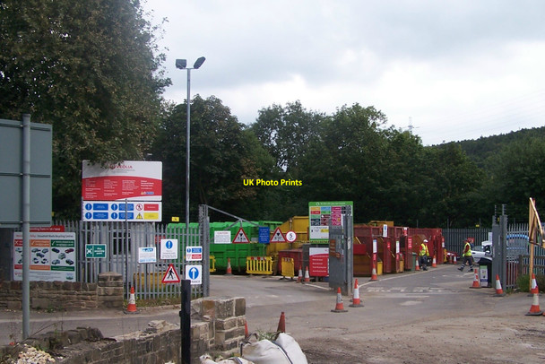 Photo 6"x4" Signs Galore, Recycling Centre, Deepcar Deepcar c2010