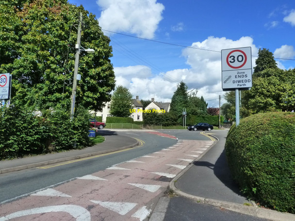 Photo 6"x4" Road junction, Bassaleg Bassaleg c2010
