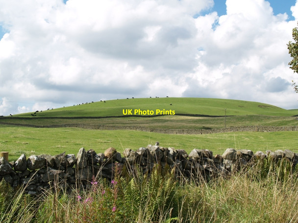 Photo 6"x4" Round top green hill called Knockcurry Kirkpatrick Durham c2010