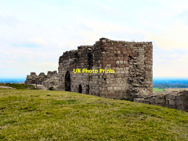 Photo 6"x4" Beeston Castle Inner Gatehouse Beeston\/SJ5458 c2010