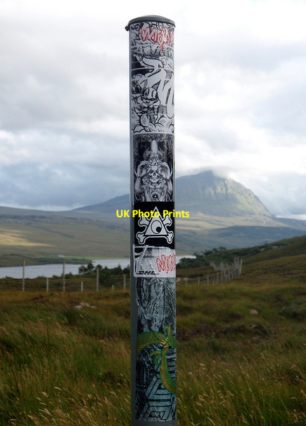Photo 6"x4" Stickers on Hope Loch a' Gharbh-bhaid c2010