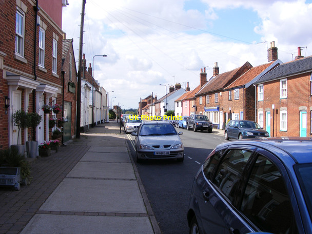 Photo 6"x4" Broad Street Bungay c2010
