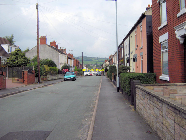 Photo 6"x4" Albert Street to John Street Biddulph c2010