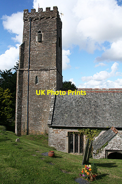 Photo 6"x4" Antony: church tower Anthony c2010