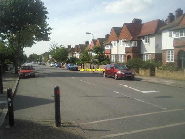 Photo 6"x4" Cricklade Avenue from the corner of Faygate Road Streatham c2010