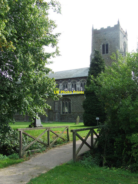 Photo 6"x4" St Mary Bacton Bacton\/TM0567 c2010