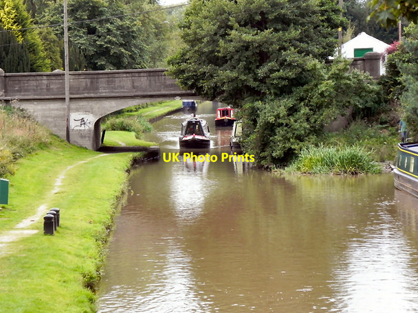Photo 6"x4" Beeston Brook Bridge, Shropshire Union Canal Tilstone Bank c2010