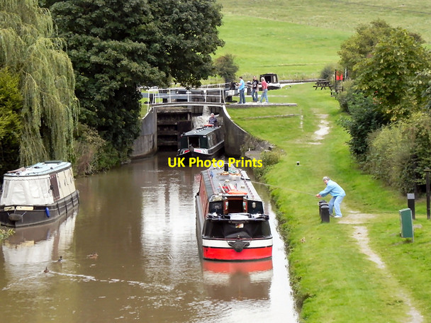 Photo 6"x4" Shropshire Union Canal, Beeston Iron Lock Tilstone Bank c2010