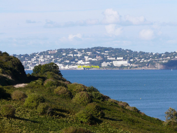Photo 6"x4" Torquay from Broadsands Torquay c2010