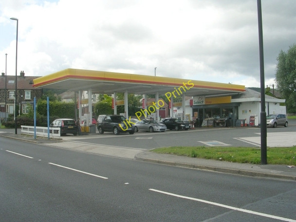 Photo 6"x4" Shell Filling Station - Pool Bridge Pool\/SE2445 c2009