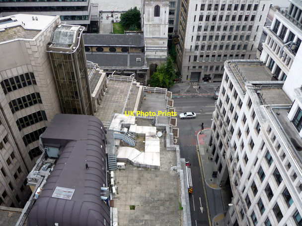 Photo 6"x4" View from the Monument, London EC4 London c2010