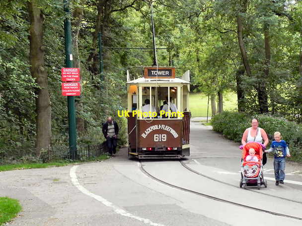 Photo 6"x4" Heaton Park Tramway Prestwich c2010 P1