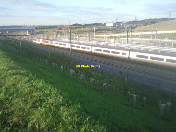 Photo 6"x4" Early morning at Ebbsfleet International Northfleet c2010