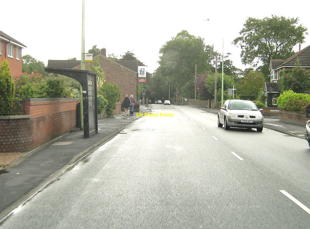 Photo 6"x4" Bus stop on Wigan Road, Euxton Euxton c2010