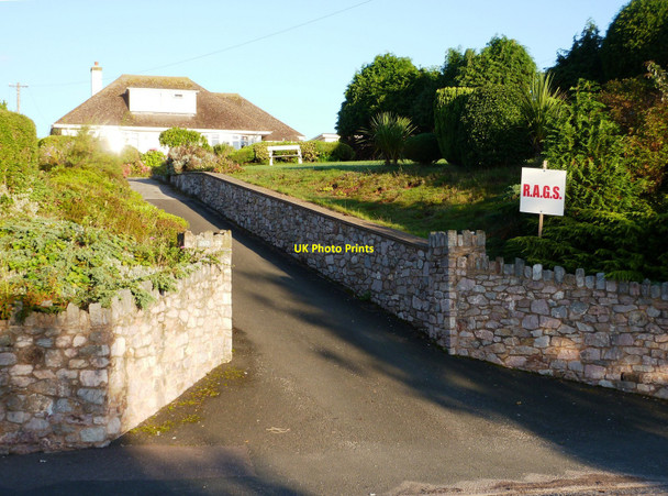 Photo 6"x4" Residents against the Golf Club Sell-off - R.A.G.S. - Dartmouth Road Broadsands c2010