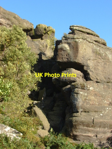 Photo 6"x4" Brimham Rocks Smelthouses c2010 P1