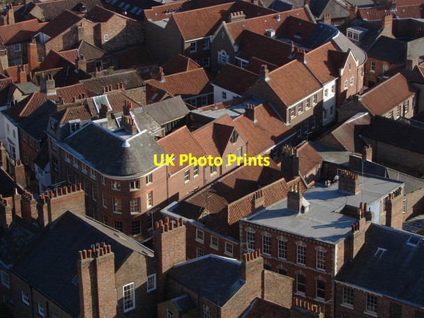 Photo 6"x4" York rooftops York\/SE5951 c2010