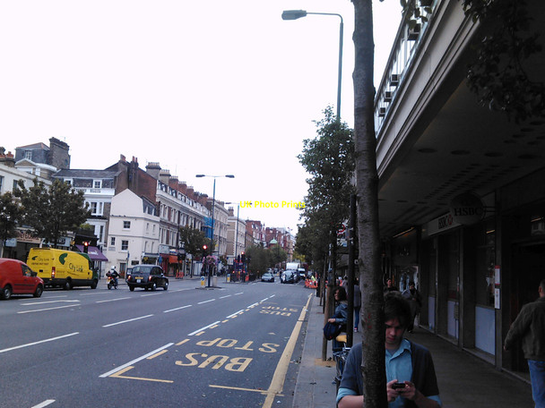 Photo 6"x4" View along Notting Hill Gate Kensington\/TQ2579 c2010