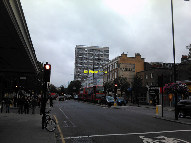 Photo 6"x4" View along Notting Hill Gate #2 Kensington\/TQ2579 c2010
