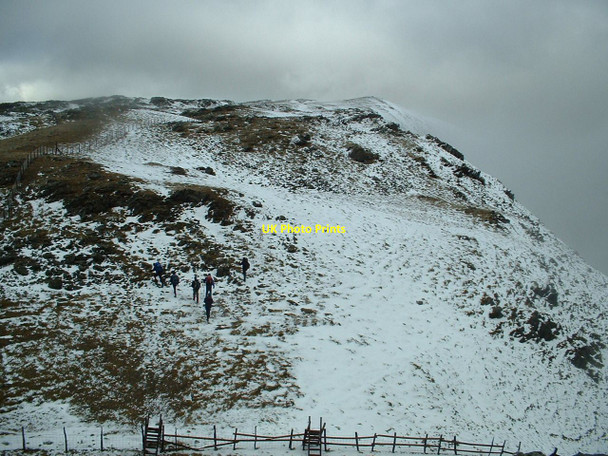 Photo 6"x4" Walkers on Aran Fawddwy Aran Fawddwy c2004