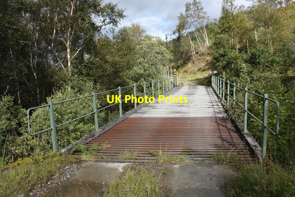 Photo 6"x4" Bridge with cattle grid Coille L\u00e8anachain c2010
