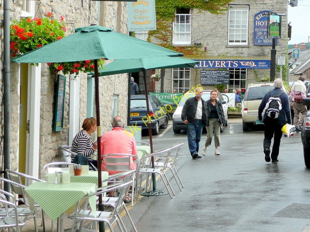 Photo 6"x4" Street life, Hay-on-Wye Hay-on-Wye\/Y Gelli Gandryll c2009