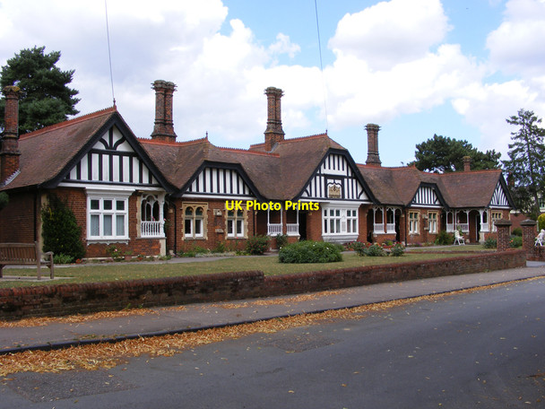Photo 6"x4" St Edmunds Almshouses, Outney Road Bungay c2010