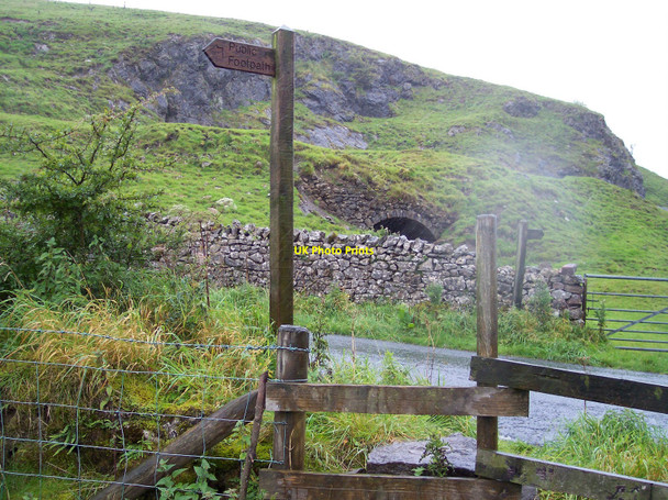 Photo 6"x4" Footpath stile and signpost for path to Marl Hill Whitewell\/SD6546 c2010