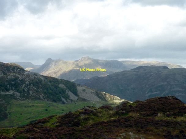 Photo 6"x4" From the summit of Holme Fell (317m) High Water Head c2010