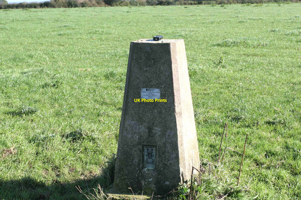 Photo 6"x4" Four Marks - Trig Point Four Marks c2006