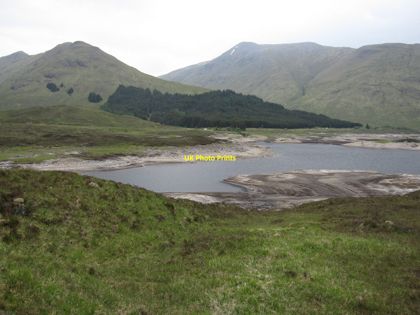Photo 6"x4" Low water in Loch Cluanie Loch Cluanie\/NH0811 c2010