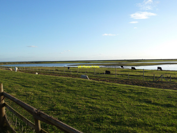 Photo 6"x4" Newport Wetlands from the first viewing platform, Goldcliff Goldcliff c2010