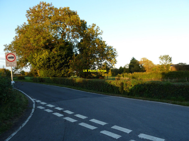 Photo 6"x4" Road junction near Arch Farm, Whitson Whitson c2010