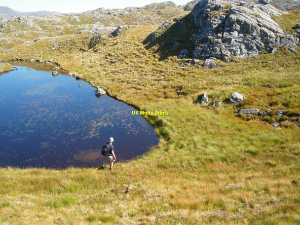Photo 6"x4" Tiny lochan Ranochan c2010