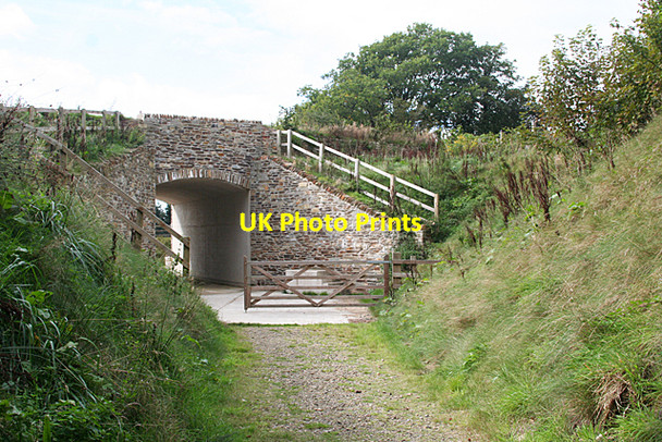 Photo 6"x4" Gulworthy: overbridge Gulworthy c2010