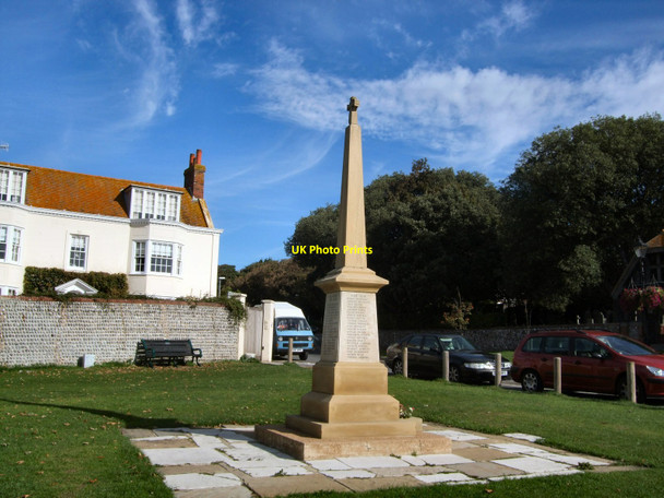 Photo 6"x4" Rottingdean War Memorial Rottingdean c2010