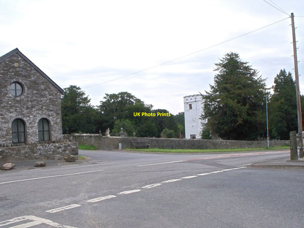 Photo 6"x4" Crossroads in Llanarthne village, Camarthenshire Llanarthne c2010