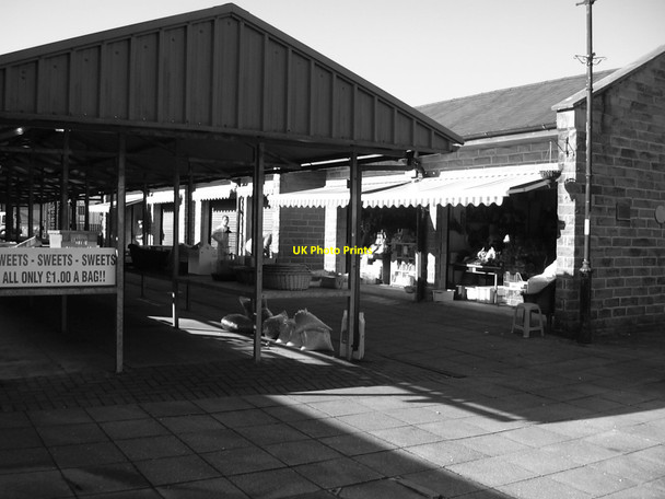 Photo 6"x4" Haslingden Market, Lancashire Haslingden c2010
