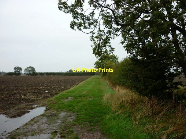 Photo 6"x4" A farm track off Pasture Lane Sproatley c2010