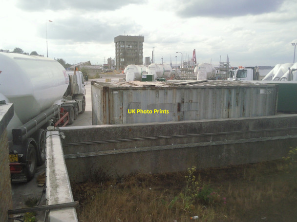 Photo 6"x4" Site of Northfleet Cement Works Northfleet c2010