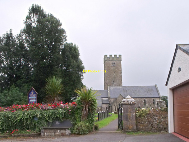 Photo 6"x4" St. Florence Church, St. Florence, Pembrokeshire St Florence c2010