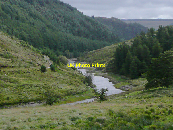 Photo 6"x4" Llyn Brianne and the Tywi Forest, Ceredigion Cnwch Rhiwhalog c2010
