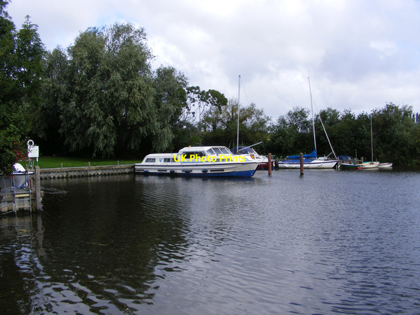 Photo 6"x4" Moorings at Rockland Staithe Rockland St Mary c2010